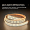 Waterproof Casing Drip SMD 2835 LED Strip Light Outdoor Use 120 Lamp